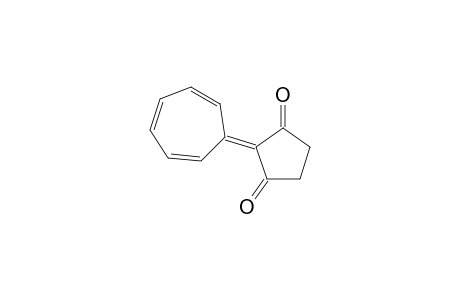 2-(1-cyclohepta-2,4,6-trienylidene)cyclopentane-1,3-quinone