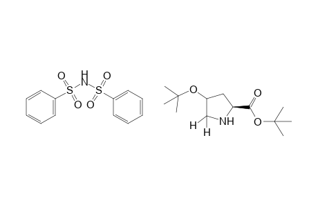 L-4-tert-butoxyproline, tert-butyl ester, compound with dibenzenesulfonamide(1:1)