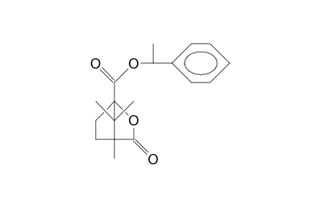 1-Ethyl-phenyl (-).omega.-camphanate