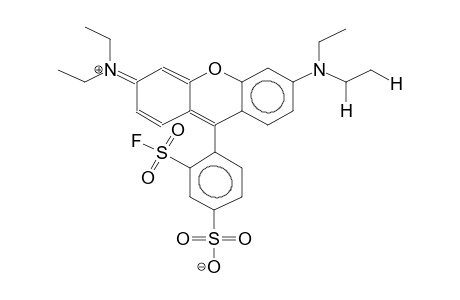 SULPHORHODAMINE C, 2-FLUOROANHYDRIDE