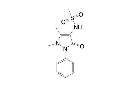 N-(1,5-dimethyl-3-oxo-2-phenyl-2,3-dihydro-1H-pyrazol-4-yl)methanesulfonamide