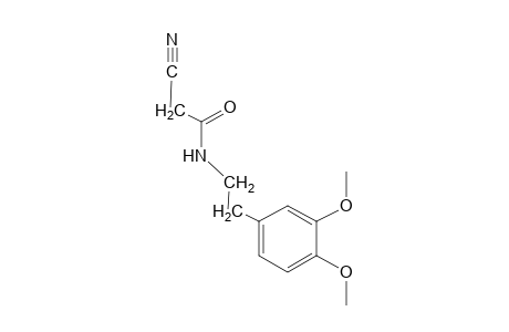 2-cyano-N-(3,4-dimethoxyphenethyl)acetamide