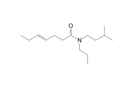 Hept-4-enoylamide, N-propyl-N-(3-methylbutyl)-