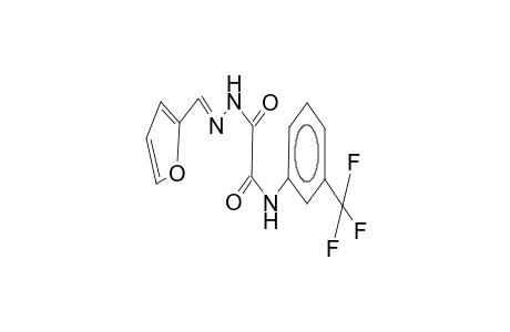 Oxalic acid, 3-trifluoromethylphenylamide, 2-furylmethylenehydrazide