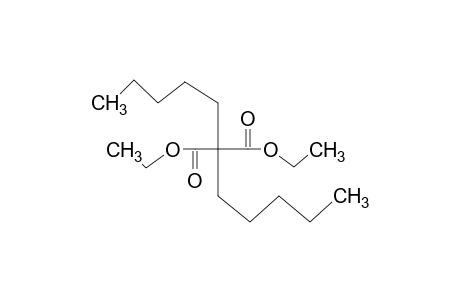 dipentylmalonic acid, diethyl ester