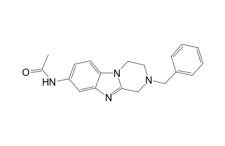 N-(2-benzyl-1,2,3,4-tetrahydropyrazino[1,2-a]benzimidazol-8-yl)acetamide