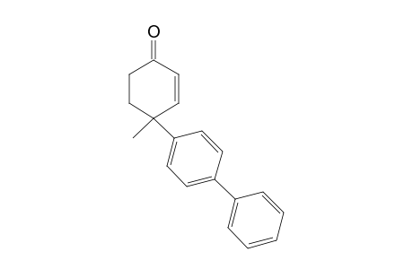 4-Biphenylyl-4-methyl-2-cyclohexenone