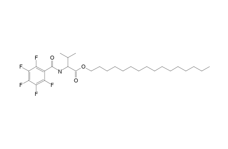 L-Valine, N-pentafluorobenzoyl-, hexadecyl ester