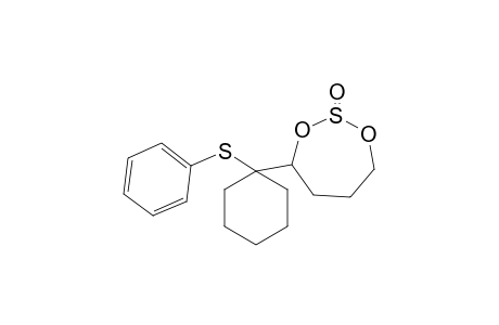 2-[(1'-Phenylsulfanyl)cyclohexyl]butane-1,4-sulfite