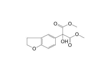 Malonic acid, 2-(2,3-dihydrobenzo[b]furan-5-yl)-2-hydroxy-, dimethyl ester