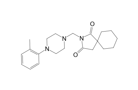N-[(4-(2-methylphenyl)piperazin-1-yl)-methyl]-2-azaspiro[4.5]decane-1,3-dione