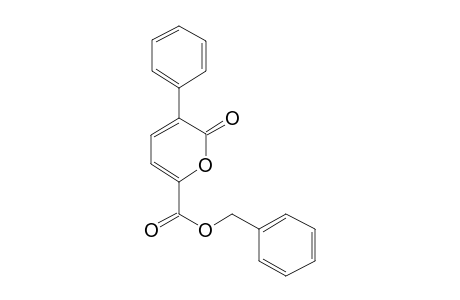 2H-Pyran-6-carboxylic acid, 2-oxo-3-phenyl-, benzyl ester