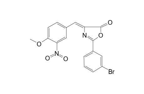 2-(3-Bromo-phenyl)-4-(4-methoxy-3-nitro-benzylidene)-4H-oxazol-5-one
