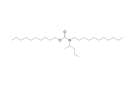 Carbonic acid, monoamide, N-(2-pentyl)-N-undecyl-, decyl ester