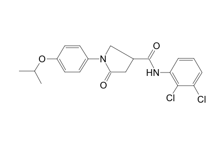 N-(2,3-dichlorophenyl)-1-(4-isopropoxyphenyl)-5-keto-pyrrolidine-3-carboxamide