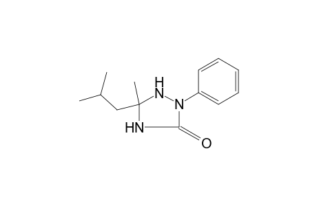 5-isobutyl-5-methyl-2-phenyl-1,2,4-triazolidin-3-one