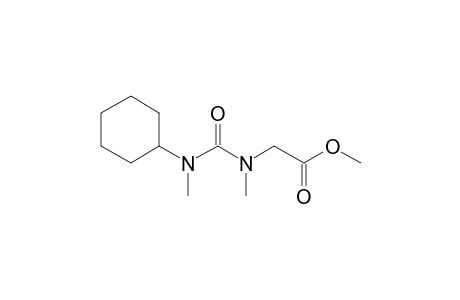 2-[(Cyclohexylcarbamoyl)amino]acetic acid, N,N-dimethyl-, methyl ester