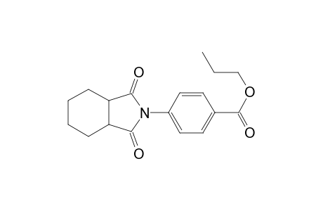 Propyl 4-(1,3-dioxooctahydro-2H-isoindol-2-yl)benzoate