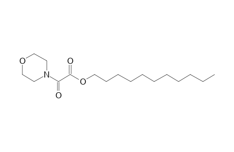 Oxalic acid, monomorpholide, undecyl ester