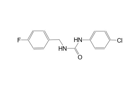 N-(4-chlorophenyl)-N'-(4-fluorobenzyl)urea