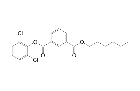 Isophthalic acid, 2,6-dichlorophenyl hexyl ester