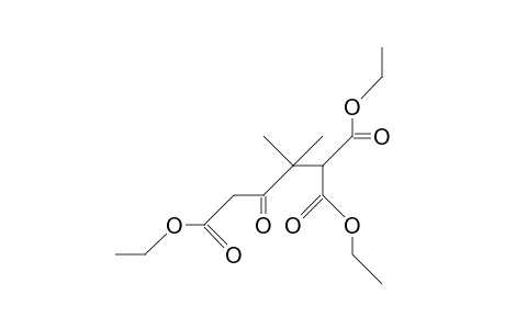 1,1,4-triethyl 3-keto-2,2-dimethyl-butane-1,1,4-tricarboxylate