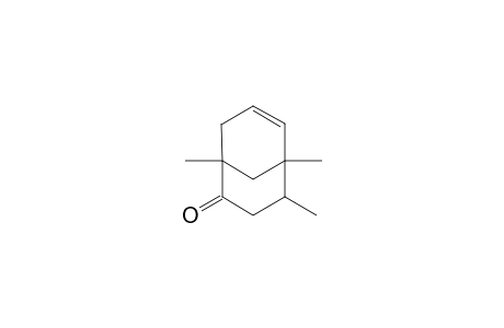 Bicyclo[3.3.1]non-6-en-2-one, 1,4,5-trimethyl-, endo-