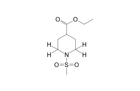 1-(methylsulfonyl)isonipecotic acid, ethyl ester