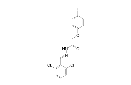 N-[(E)-(2,6-dichlorobenzylidene)amino]-2-(4-fluorophenoxy)acetamide