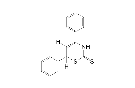 3,6-dihydro-4,6-diphenyl-2H-1,3-thiazine-2-thione