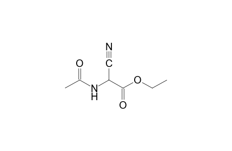 N-Acetyl-2-cyanoglycine ethyl ester