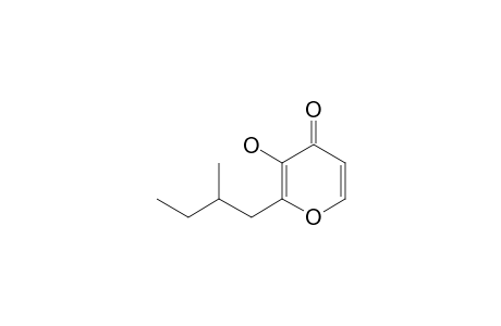 3-Hydroxy-2-(2'-methylbutyl)-4-pyrone