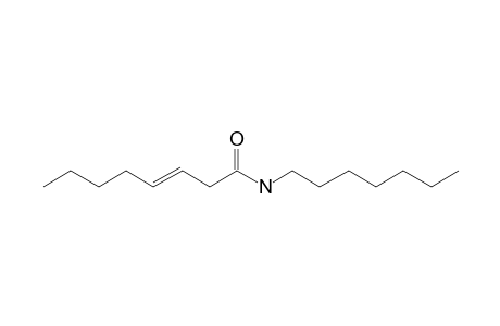 oct-3-Enoylamide, N-heptyl-