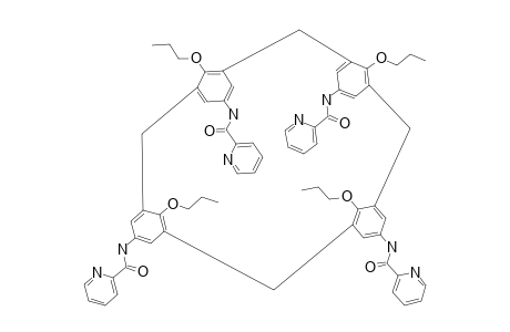 5,11,17,23-TETRAKIS-[(PYRIDINE-2-CARBOXY)-AMINO]-25,26,27,28-TETRAPROPOXYCALIX-[4]-ARENE