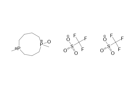 TRANS-1,6-DIMETHYL-1-HYDROXY-1,6-DIPHOSPHONIACYCLONONANE-BIS-(TRIFLUOROMETHANESULFONATE)