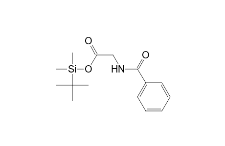 Glycine, N-benzoyl-, tert-butyldimethylsilyl ester