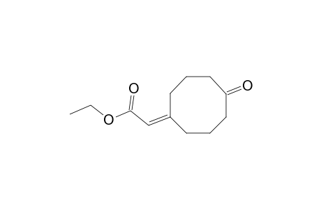 Acetic acid, (5-oxocyclooctylidene)-, ethyl ester