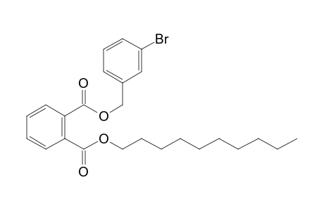 Phthalic acid, 3-bromobenzyl decyl ester