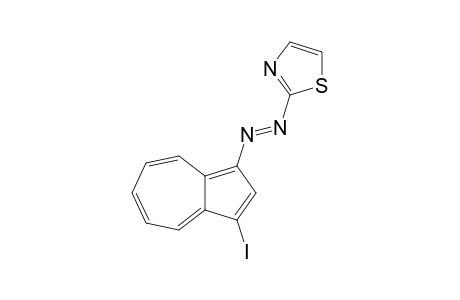 2-[(3-IODOAZULEN-1-YL)-DIAZENYL]-1,3-THIAZOLE