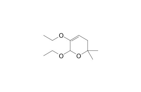 2,3-Diethoxy-6,6-dimethyl-5,6-dihydro-2H-pyran