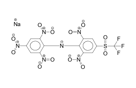 (2,4,6-TRINITROPHENYL)(2',6'-DINITRO-4'-TRIFLUOROMETHYLSULPHONYLPHENYL)AMINE, SODIUM SALT