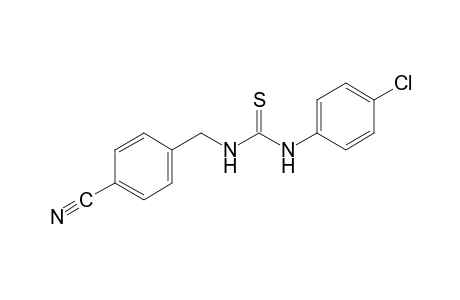 1-(p-chlorophenyl)-3-(p-cyanobenzyl)-2-thiourea
