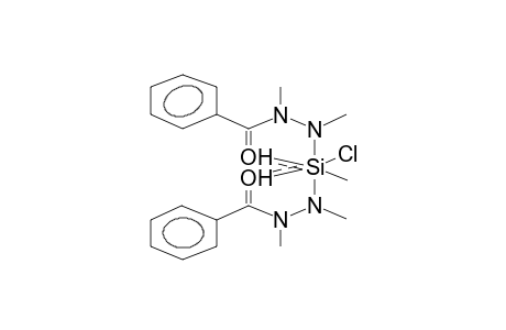 BIS(1,2-DIMETHYL-2-BENZOYLHYDRAZINO)METHYLCHLOROSILANE