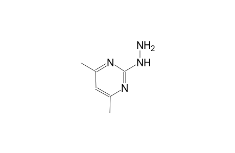 2(1H)-Pyrimidinone, 4,6-dimethyl-, hydrazone