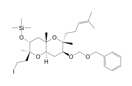 Pyrano[3,2-b]pyran, silane deriv.