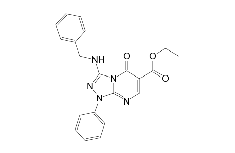 Ethyl 3-(benzylamino)-5-oxo-1-phenyl-1,5-dihydro[1,2,4]triazolo[4,3-a]pyrimidine-6-carboxylate