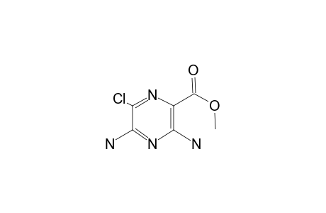 METHYL-3',5'-DIAMINO-6'-CHLOR-PYRAZINE-CARBOXYLATE