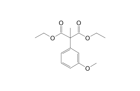 2-(3-Methoxyphenyl)-2-methyl-malonic acid diethyl ester