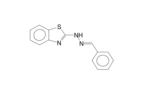 benzaldehyde, (2-benzothiazolyl)hydrazone