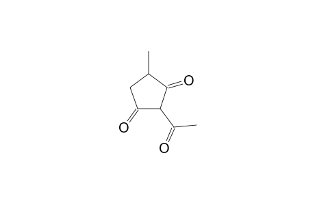 1,3-Cyclopentanedione, 2-acetyl-4-methyl-